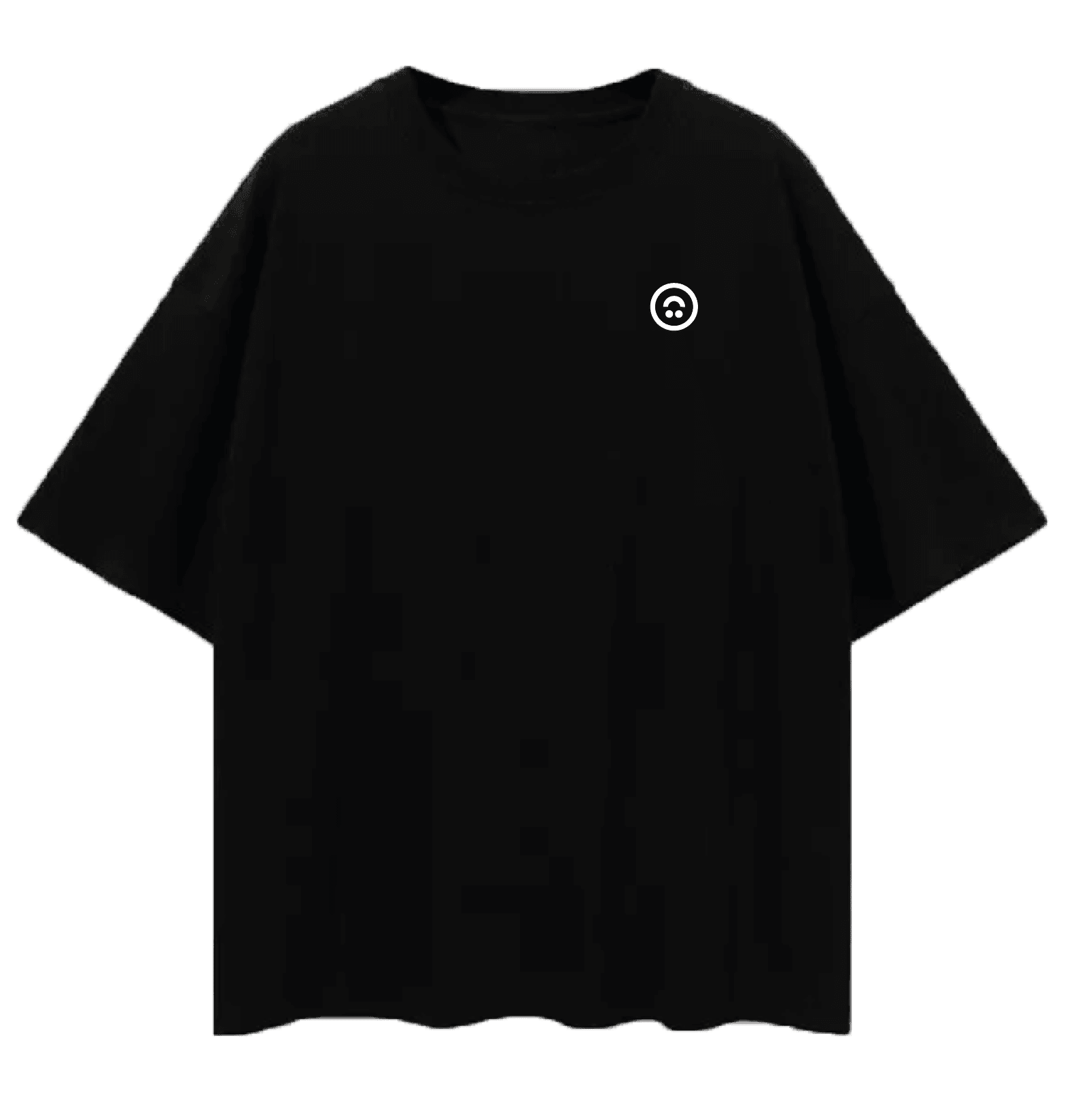 JOH-T-shirt-Black-Smiley logo