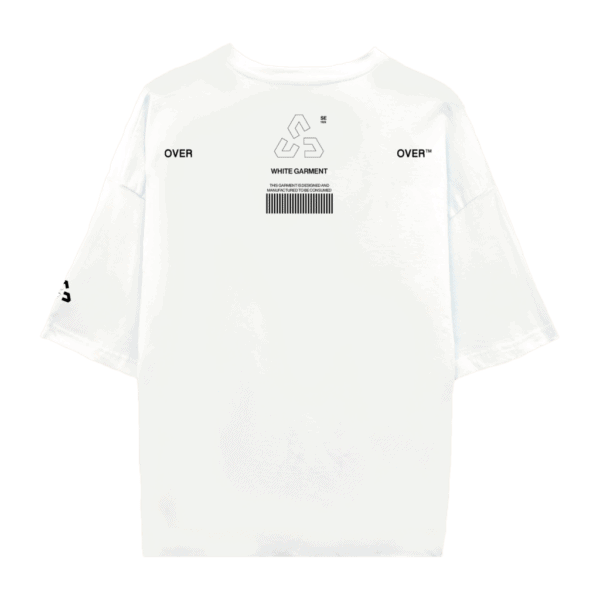 OVEROVER™ - White t-shirt - Logo