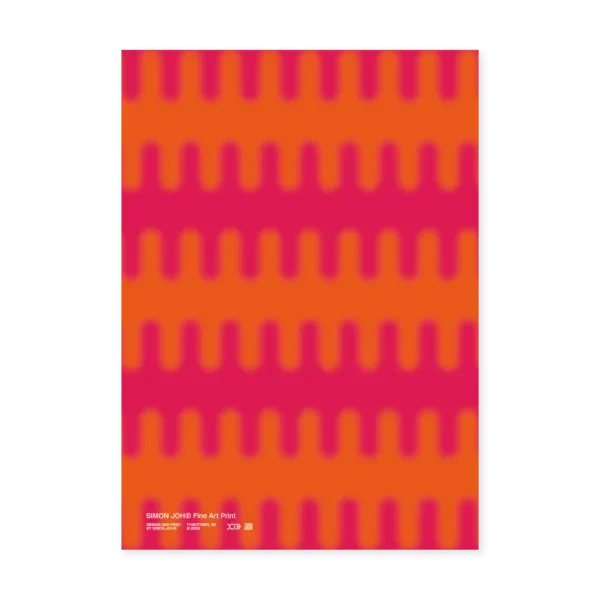 SIMON JOH® Fine Art Print - Blurred Pattern Vol.02