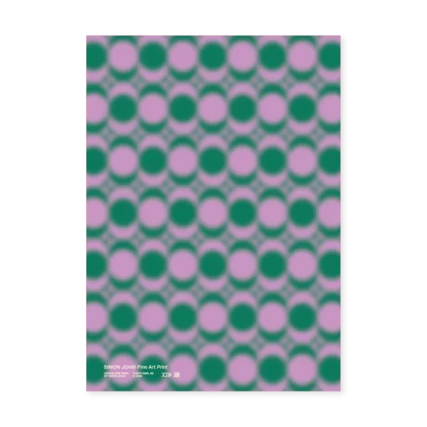 SIMON JOH® Fine Art Print - Blurred Pattern Vol.03